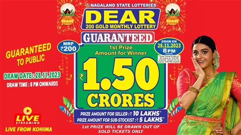 DEAR 200 GOLD MONTHLY LOTTERY DRAW TIME 8 PM .